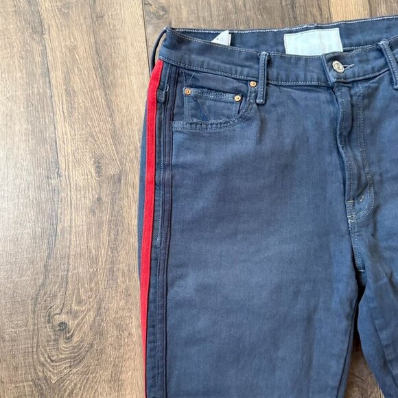 Mother Superior Blue And Red striped jeans - Picture 2 of 6